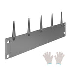 Steel Landscape Edging 5 Pcs 39x4in