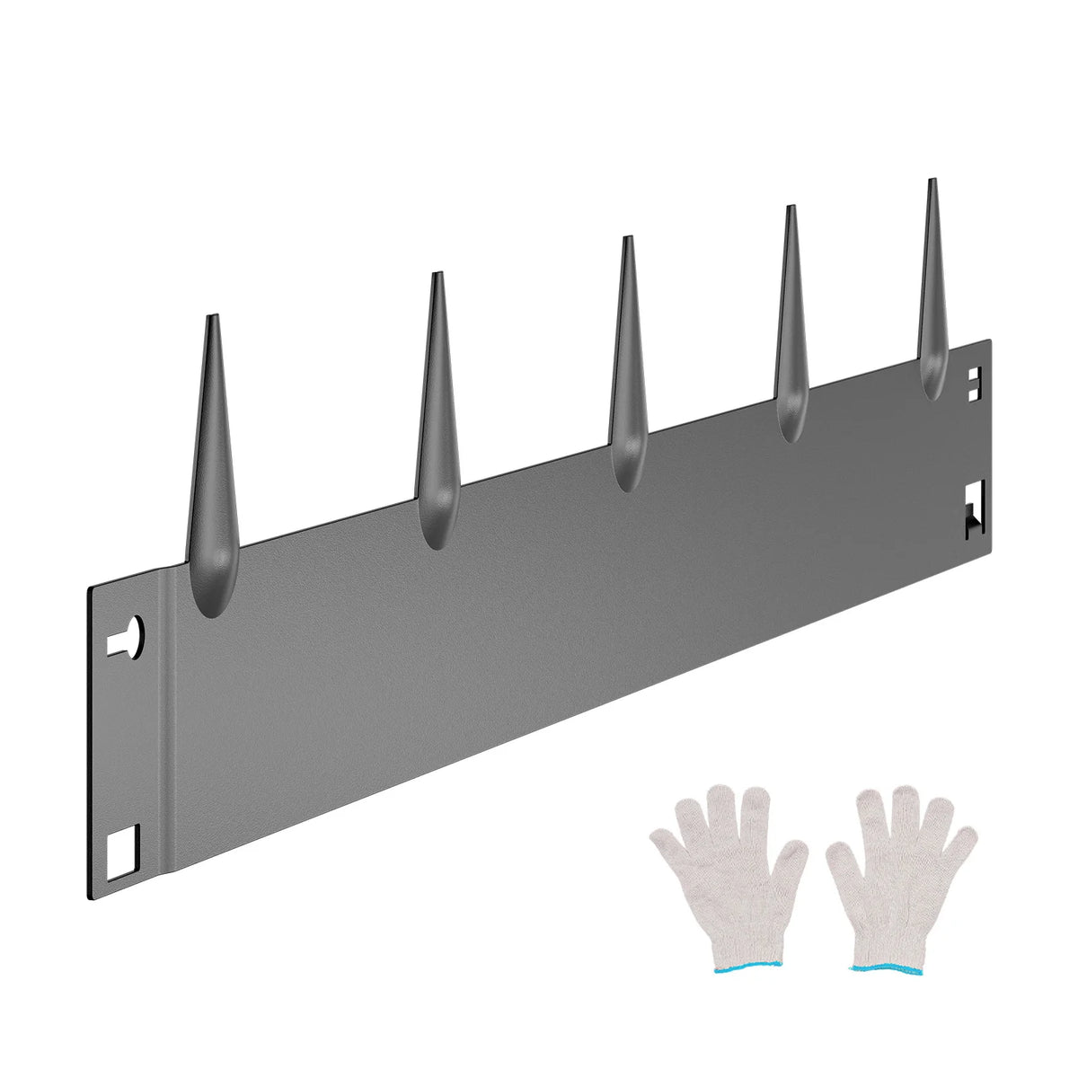 Steel Landscape Edging 5 Pcs 39x4in