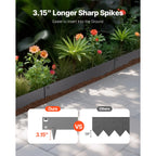 Steel Landscape Edging 5 Pcs 39x4in